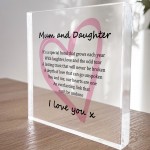 Mother & Daughter Gift Mum Gift From Daughter Gift For Daughter