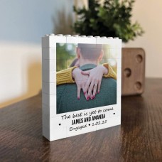 Personalised Engagement Gift For Fiance Wedding Couple Present