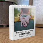 Personalised Engagement Gift For Fiance Wedding Couple Present