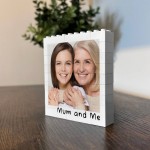 Personalised Gift For Mum Photo Plaque Mum And Me Gift