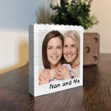 Personalised Gift For Nan, Nan Photo Plaque, Nan And Me Gift