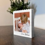 Personalised Mum and Dad Photo Gift Custom Building Block