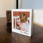 Personalised Mum and Dad Photo Gift Custom Building Block