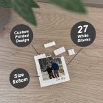 Personalised Our Boys Photo Block Gift For Son Custom Family
