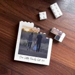 Personalised Our Family Photo Block Gift Mum and Dad Gifts