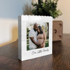 Personalised Family Gift Photo Blocks Birthday Gift For Mum Dad 