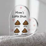 Mum Gift Personalised Birthday Gift For Mum Acrylic Heart Funny