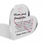 Mothers Day Gifts Mother and Daughter Present Gift From Daughter