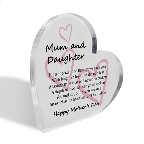 Mothers Day Gifts Mother and Daughter Present Gift From Daughter