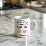Mug For Auntie, Auntie Gift For Birthday, MY BEST TEA Mug, Besti