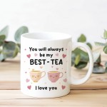 Mug For Best Friend Gift For Birthday MY BEST TEA Mug Bestie