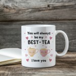 Mug For Best Friend Gift For Birthday MY BEST TEA Mug Bestie