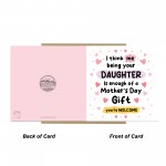 FUNNY Mothers Day Card For Mum Mothers Day Card From Daughter