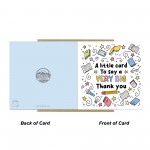 Thank You Card For Teacher, Card For Him Her Appreciation Card