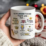 Mug For Teacher Gift For Him Her Appreciation Gift Thank You