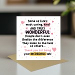 Thank You Card For Friend Colleague Volunteer Birthday Card