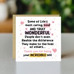 Thank You Card For Friend Colleague Volunteer Birthday Card