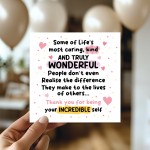 Thank You Card For Friend Colleague Volunteer Birthday Card