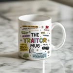 The Traitor Mug Funny Leaving Job New Job Congratulations Gift