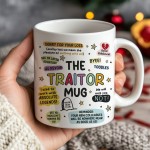 The Traitor Mug Funny Leaving Job New Job Congratulations Gift