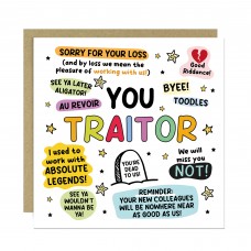 Leaving Card, Card For New Job, New Job Card With Kraft Envelope