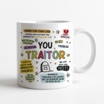 Traitor Colleague Mug Funny Leaving Gift New Job Congrats