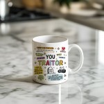 Traitor Colleague Mug Funny Leaving Gift New Job Congrats