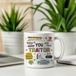 Traitor Colleague Mug Funny Leaving Gift New Job Congrats