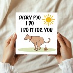Funny Card For Mum On Birthday Mothers Day Card From Dog