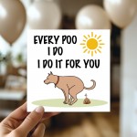 Funny Card For Mum On Birthday Mothers Day Card From Dog