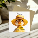 Funny Mothers Day Card Mum You Are Clucking Fabulous Humour Card