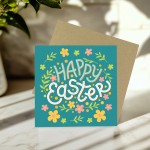 Easter Card, Cute Easter Card, Happy Easter Card With Envelope