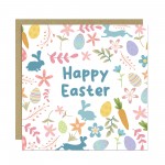 Easter Card Cute Easter Card HAPPY EASTER CARD Easter Egg CarD