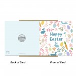 Easter Card Cute Easter Card HAPPY EASTER CARD Easter Egg CarD