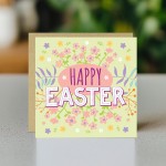 Cute Easter Card Easter Card Happy Easter Card With Envelope
