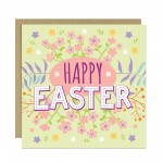 Easter Card Multipack Pack of 6 Easter Cards Floral Designs