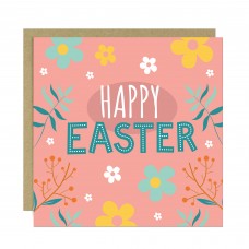 Easter Card, Pink Easter Card, Card For Easter, Easter Wishes