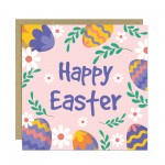 Easter Card, Floral Pastel Easter Card, Card For Easter