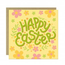 Colourful Easter Card Cute Easter Card Happy Easter Card