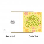 Colourful Easter Card Cute Easter Card Happy Easter Card