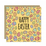Easter Egg Card Happy Easter Card, Easter Card With Envelope