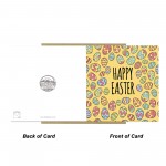 Easter Egg Card Happy Easter Card, Easter Card With Envelope