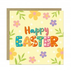 Pastel Easter Card Happy Easter Card Easter Wishes Card