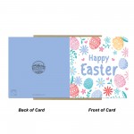 Happy Easter Card, Pastel Easter Card, Card For Easter Wishes