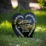 Mum Mother Memorial Stake Muslim Islamic Memorial Plaque Acrylic