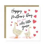 Funny Mothers Day Card and Wood Heart Novelty Mum Card