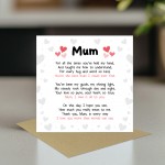 Happy Mother's Day Card For Mum Mothers Day Card Wooden Heart