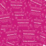 Coupon Book for Mummy, Coupon Cards for Mother's Day, Birthday
