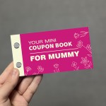Coupon Book for Mummy, Coupon Cards for Mother's Day, Birthday