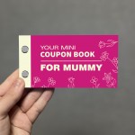 Coupon Book for Mummy, Coupon Cards for Mother's Day, Birthday